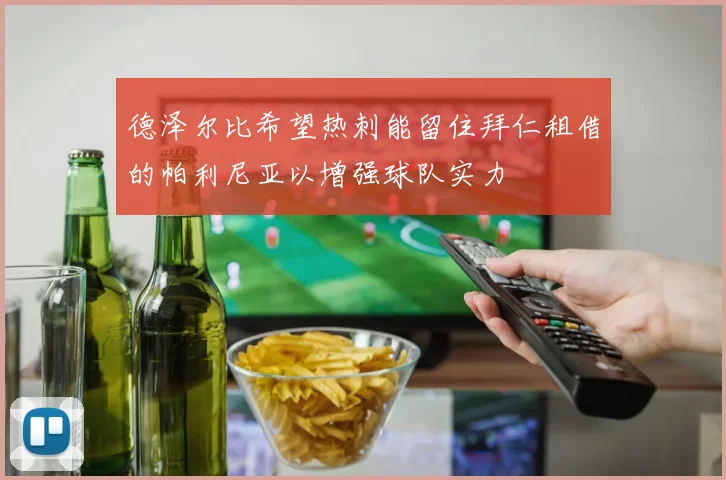 德泽尔比希望热刺能留住拜仁租借的帕利尼亚以增强球队实力